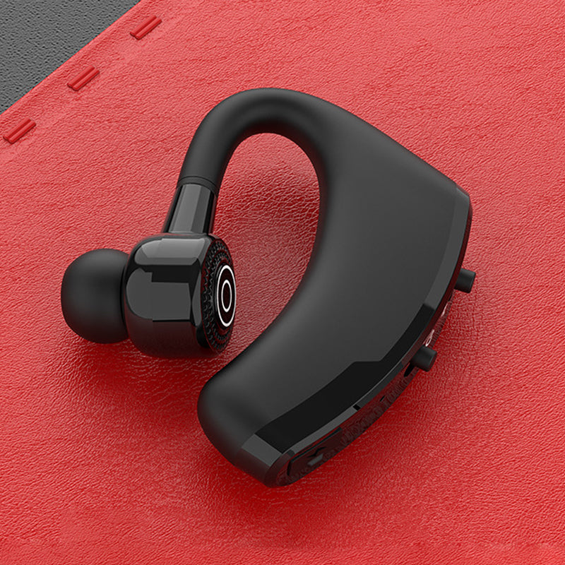 "Trådløse Bluetooth-hodetelefoner med 8D Bass, svart design, V5.0, klare for en overlegen lydopplevelse."