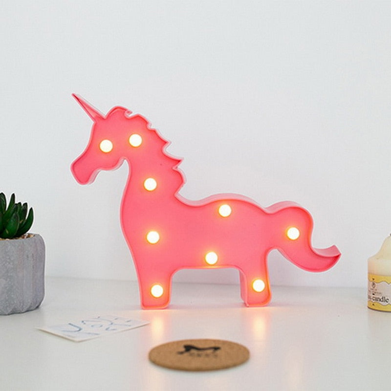 Unike LED nattlamper, batteridrevet dekorasjonslys med varmt skinn, perfekt for interiør og gave.