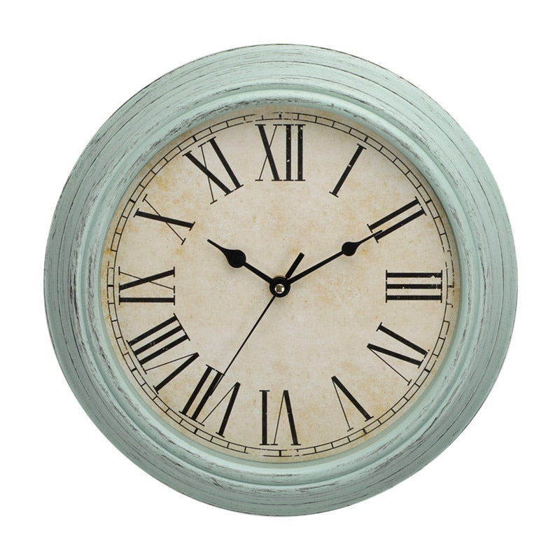 Retro veggklokke med unikt design, et elegant blikkfang i stuen eller gangen, vintage look