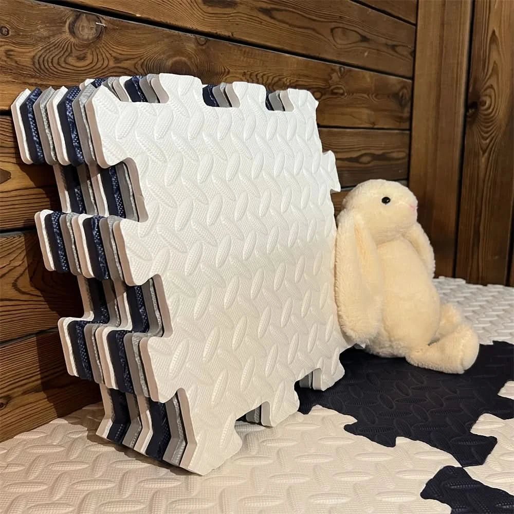 Myk og trygg baby lekematte, unisex design, et ideelt lekeunderlag for alle små barn.