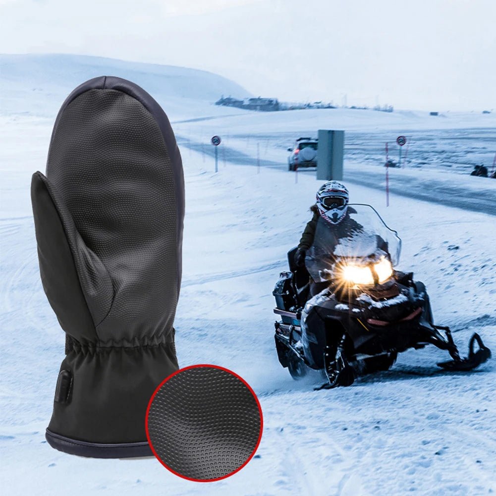 Slitesterke oppvarmede hansker for menn og kvinner. Elektriske ski- og turhansker for optimal komfort i snøen.