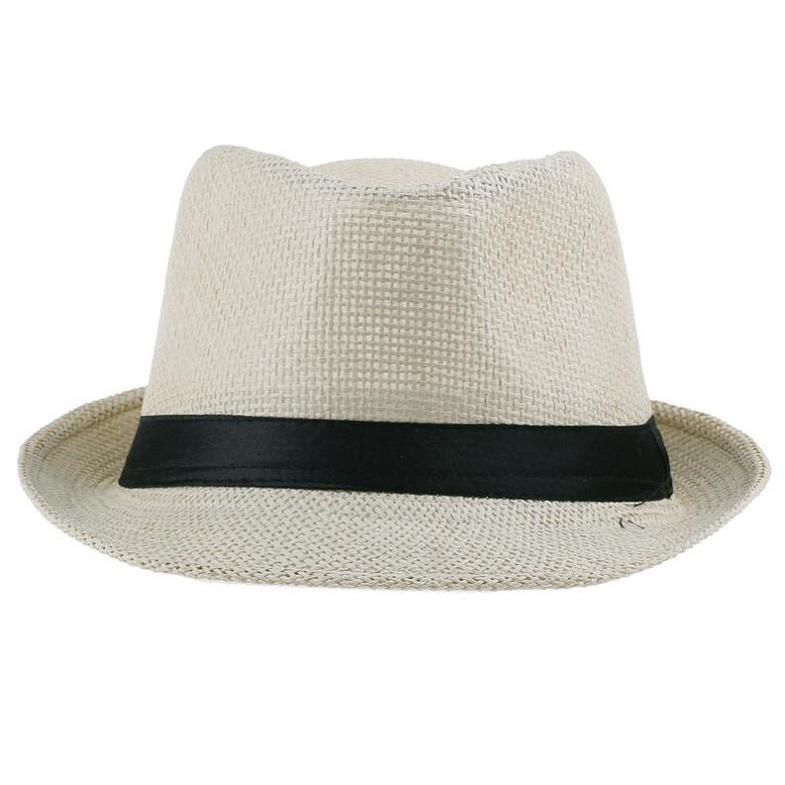 Detaljert bilde av tekstur på unisex halmhatt, perfekt som fedora eller panamahatt.