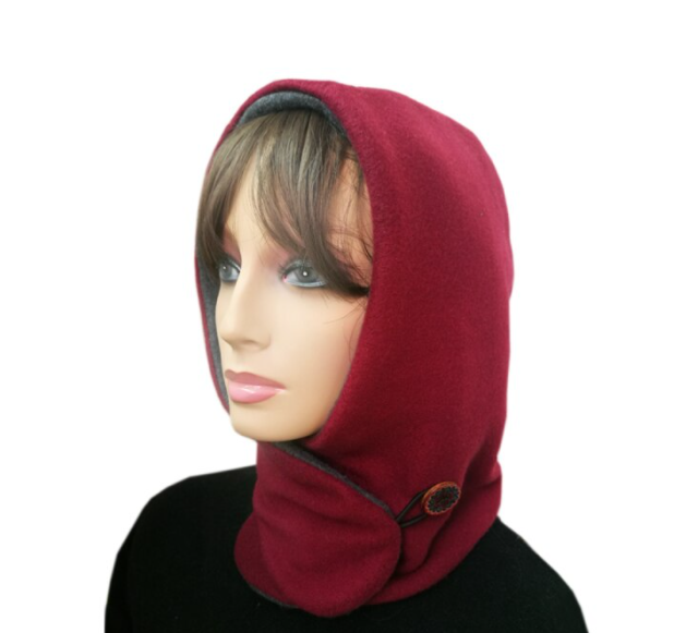 Stilfullt unisex hetteskjerf som gir optimal varme og beskyttelse mot kulde og vind om vinteren.