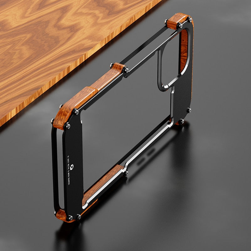 Unisex iPhone-deksel i tre design, elegant og naturlig beskyttelse for smarttelefonen din