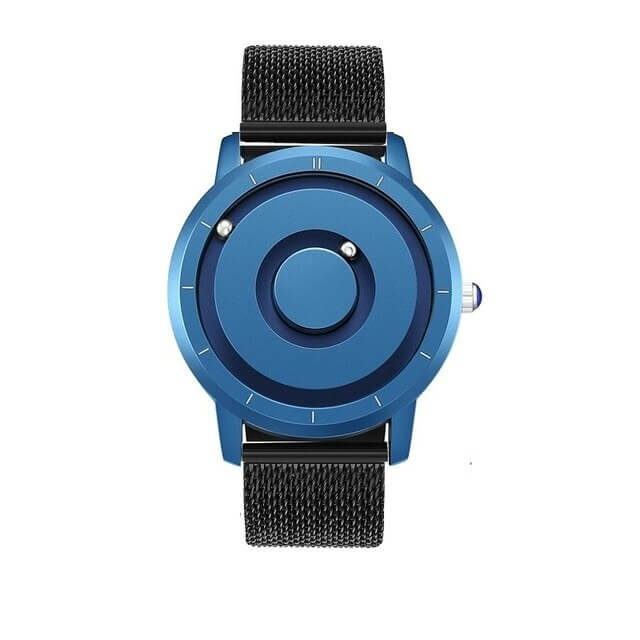 Elegant unisex armbåndsur med magnetisk lukking og unikt minimalistisk design. Perfekt for herre og dame.