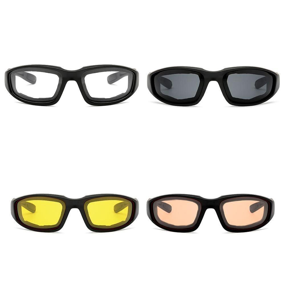 Unisex motorsykkelbriller med dynamisk photochromisk linse, tilpasser seg lysforhold for sportbriller.