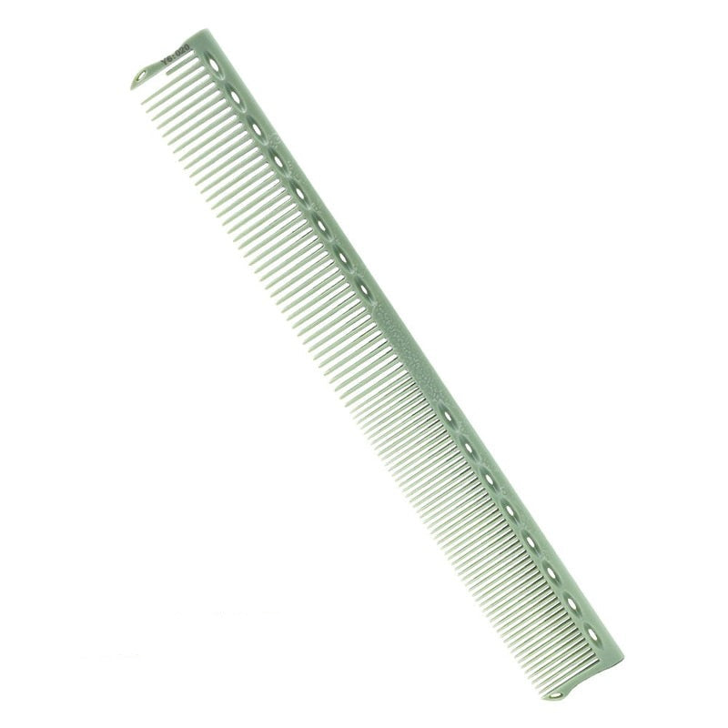 Unisex profesjonell hårstylingskam for presis frisering, svart plast, 22 cm lang for all hårtype