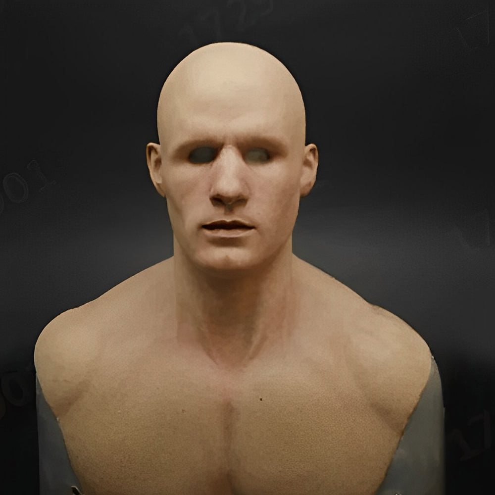 Unisex realistisk maske for film, teater og cosplay-arrangementer.