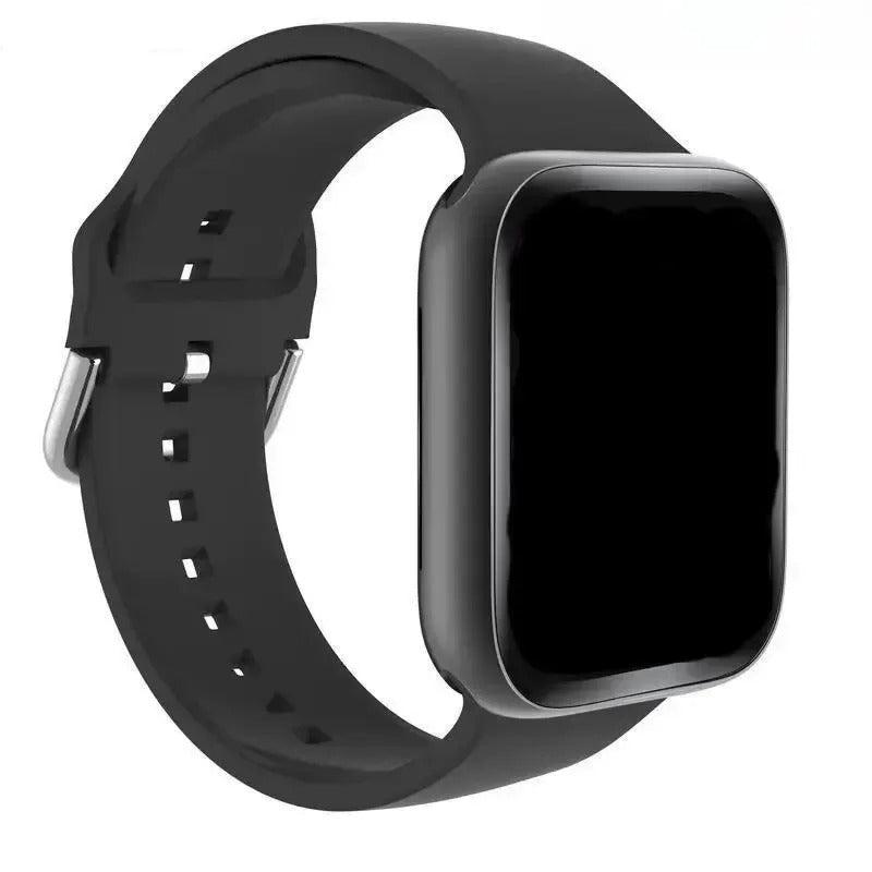 Unisex smartklokke med avansert treningsmåler og GPS, vist på et håndledd.