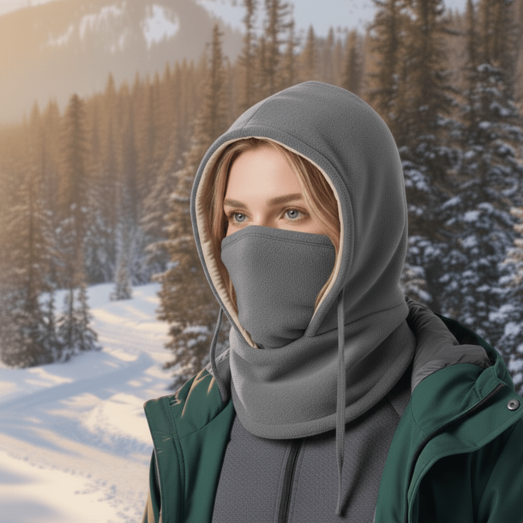 Vindtett vinterlue for ski, sykling og fottur. Unisex hodeplagg holder deg varm og beskyttet i kaldt utendørsvær.