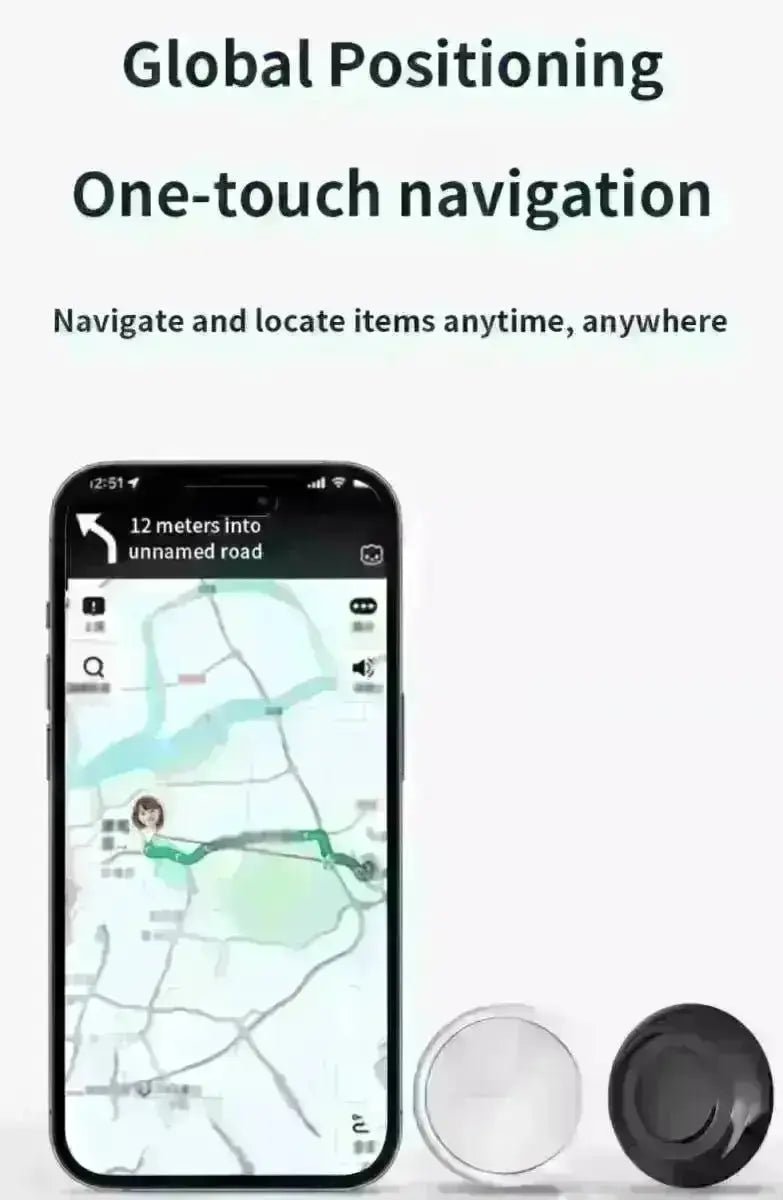 "Universell sporingsbrikke, kompakt og robust design, GPS-tracker for iOS/Android, ingen avstandsbegrensning, sanntidsoppdate