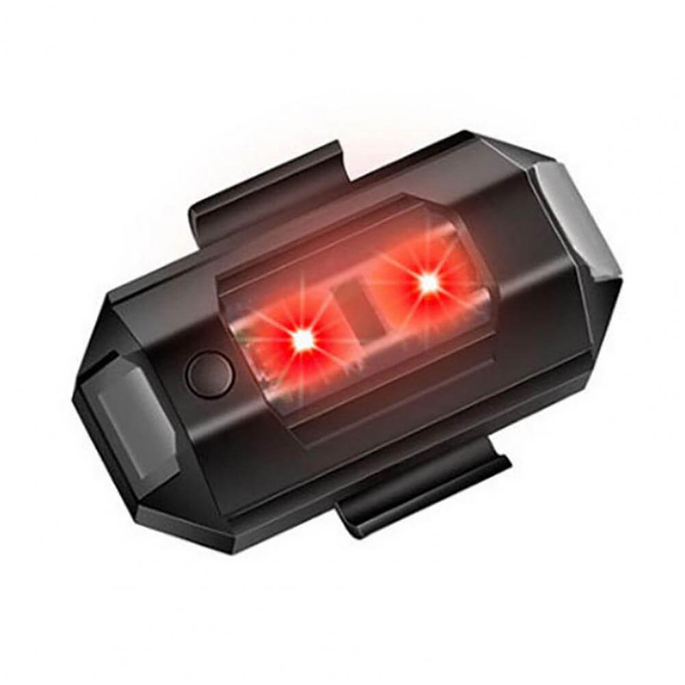 Universelt LED-varsellys for økt trafikksikkerhet. Oppladbar antikollisjon varsellampe.