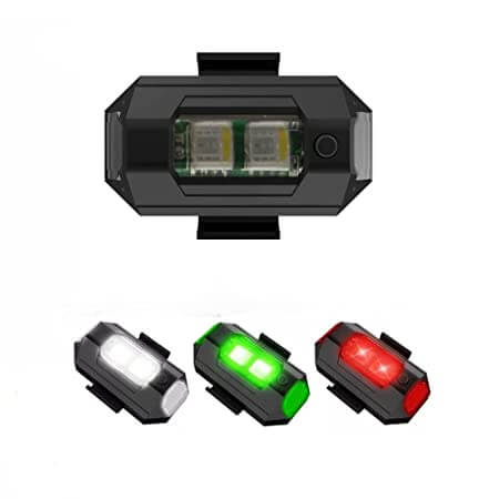 Oppladbar LED-varsellampe med høy synlighet. Universal for alle kjøretøy.