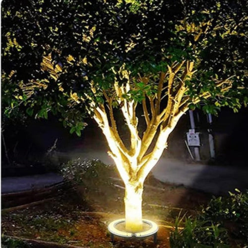 LED hagelys med varmt lys for koselig og stilfull landskapsbelysning, perfekt for din hage.