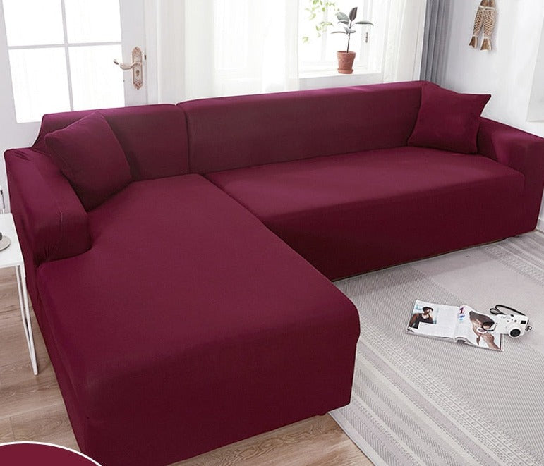 Moderne vanntett benkpute som beskytter din sofa. Elastisk sofatrekk for flekkbeskyttelse og komfort.