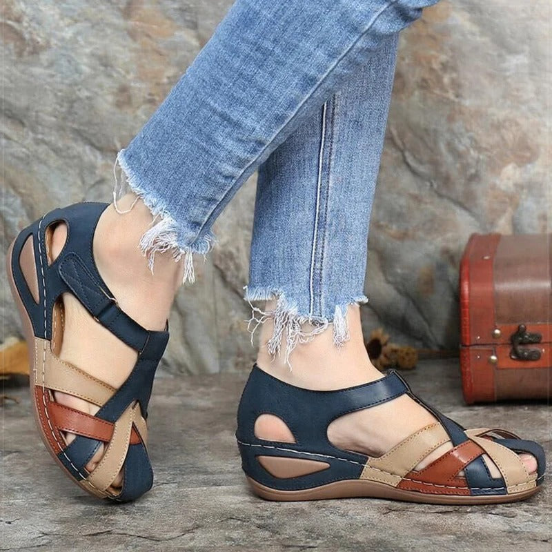 Stilige vanntette sommersandaler for kvinner, slip-on design for enkel bruk, ideelle for sommer og fritid, komfortabel passform.
