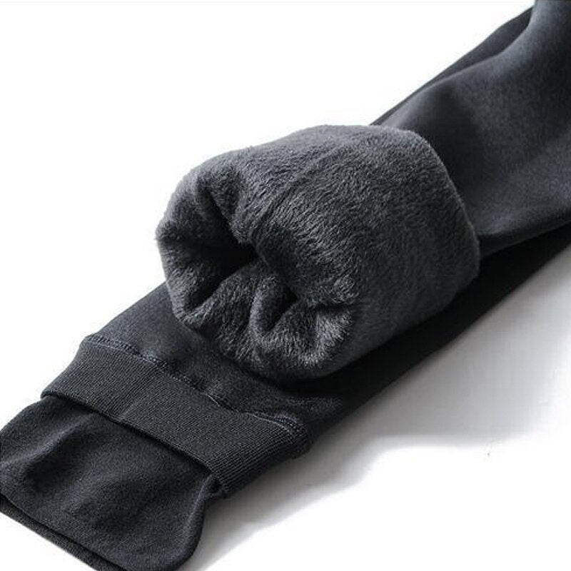 Kasjmir leggings for kvinner, fløyelsfôr gir overlegen varme, perfekt for vinteren