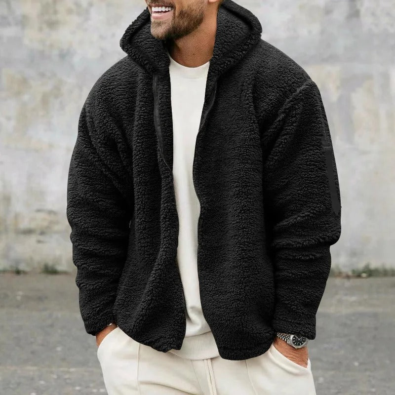 Menns vendbar jakke, casual stil for urban bruk. Varm og stilig vinterjakke for hverdagen.