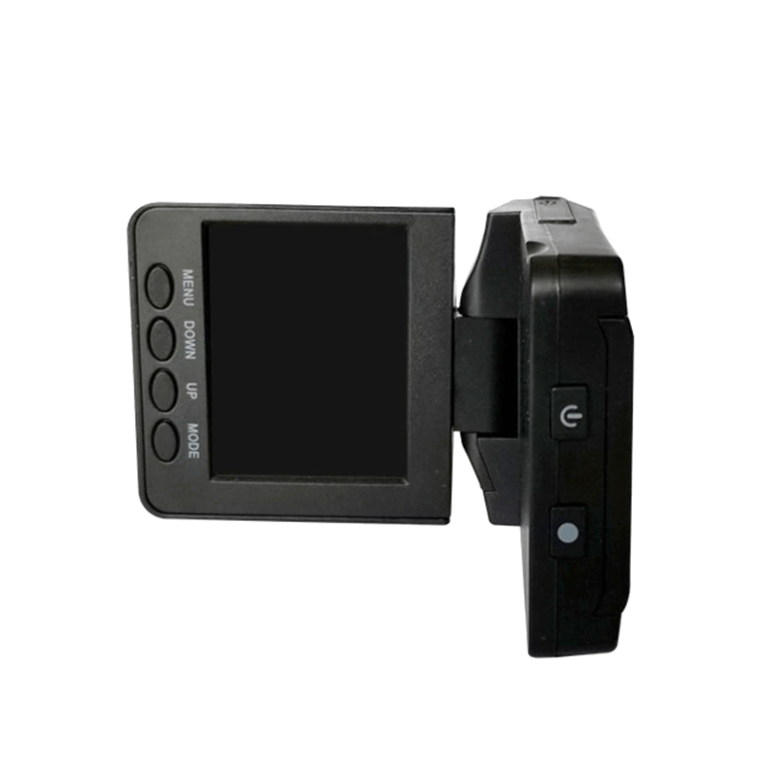 Premium vidvinkel dashbordkamera for bil, med HD-opptak, nattesyn, G-sensor og roterende design.