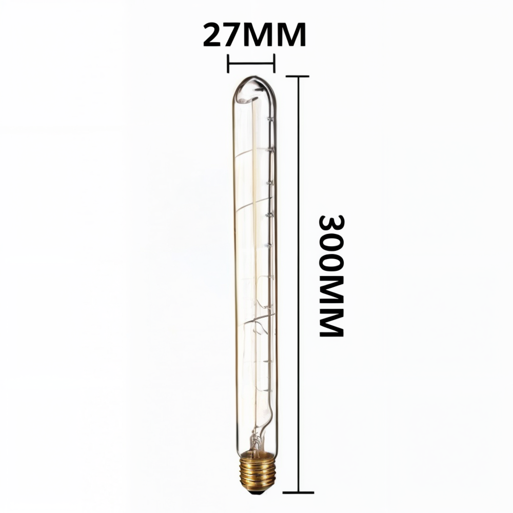 Innendørs vegglampe i industriell vintage stil, robust metallbur for særpreget interiør