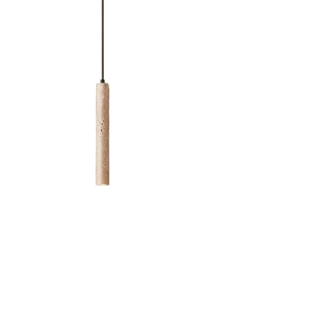 Wabi-Sabi LED-lysekrone, minimalistisk taklampe med varmt lys for moderne interiør og rolig stemning.