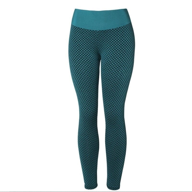 Yoga leggings for kvinner med høy midje, elegant design og sexy rumpeløft, ideelle for trening og hverdagsbruk.
