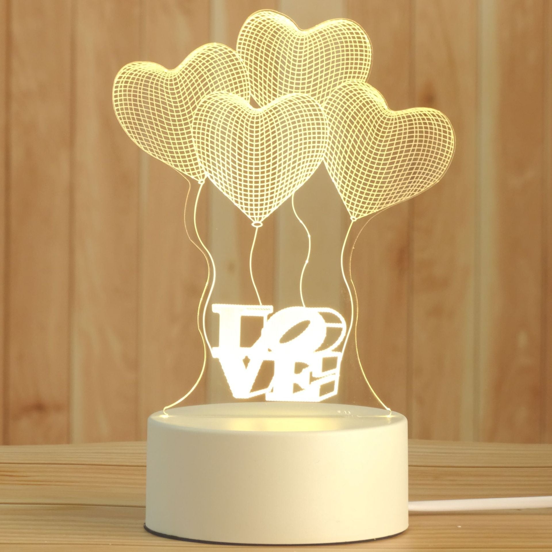 MagicLamp - Kvalitets 3D LED-lampe!