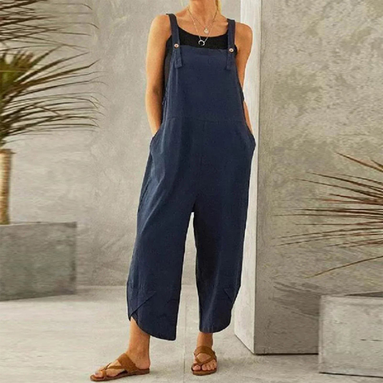 Lena Relaxed Summer Jumpsuit