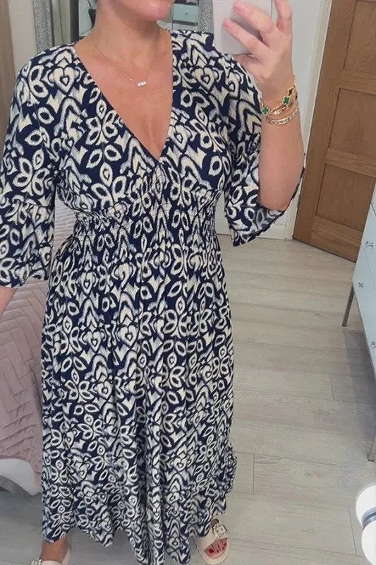 Ingrid Bohemian long dress