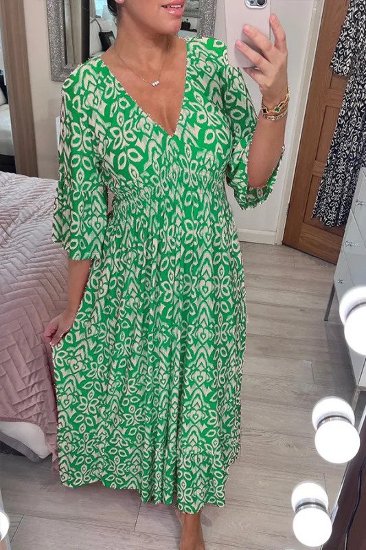 Ingrid Bohemian long dress