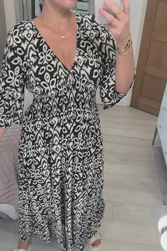 Ingrid Bohemian long dress